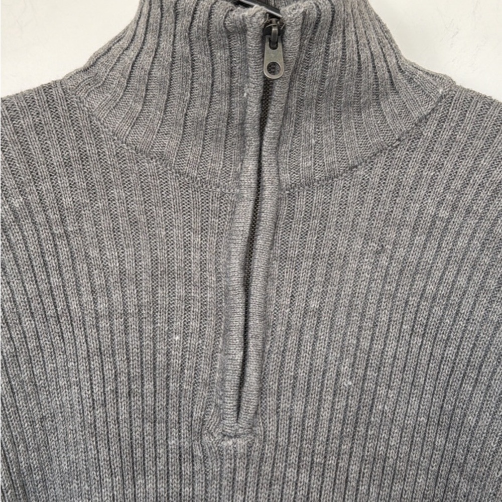 H&M Gray Ribbed Knit Sweater - Picture 2 of 5